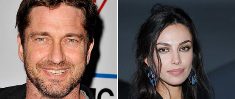 Gerard Butler é visto aos beijos com Madalina Ghenea
