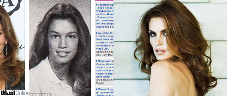 Veja Cindy Crawford quando adolescente em foto inédita