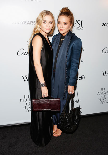 Mary-Kate e Ashley Olsen ganham prêmio de moda