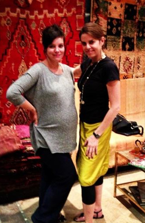 Lily Allen mostra barriga da segunda gravidez em férias no Marrocos
