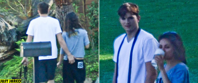 Ashton Kutcher apalpa <i>derrière</i> de Mila Kunis. Veja!