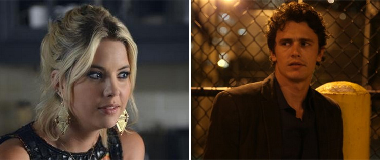 James Franco está namorando atriz de <I>Pretty Little Liars</i>, diz jornal
