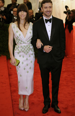 Saiba quem fez o vestido de noiva de Jessica Biel!