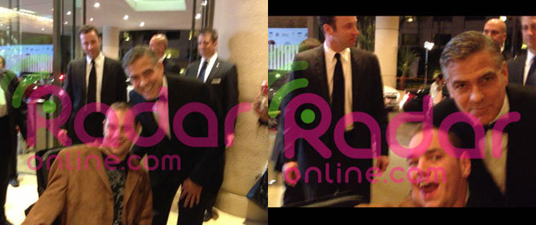 George Clooney encoraja jovem com paralisia a ser ator