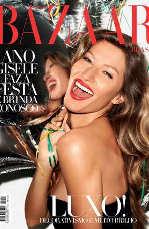 Gisele Bündchen é capa de revista brasileira