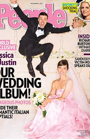 Giambattista Valli comenta o vestido de noiva de Jessica Biel