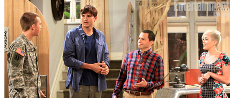 Miley Cyrus volta para <i>Two and a Half Men</i>