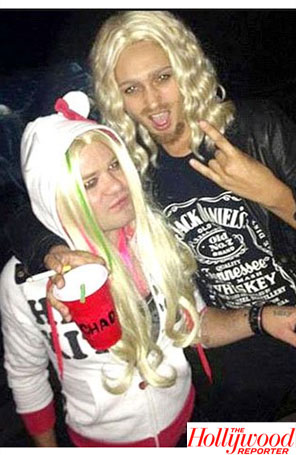 Ex-marido de Avril Lavigne se fantasia como ela para o Dia das Bruxas