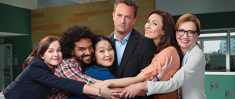 Matthew Perry estreia <i>Go On</i> no Brasil