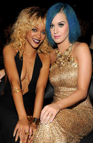 Amizade de Katy Perry e Rihanna está abalada por Chris Brown