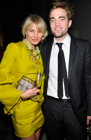Cameron Diaz flertou com Robert Pattinson