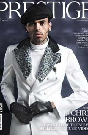 Chris Brown espera ser um exemplo e deseja que seus passos sejam seguidos