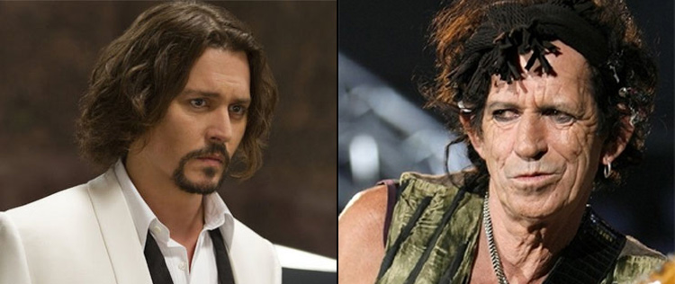 Johnny Depp quer Keith Richards novamente em <i>Piratas do Caribe</i>