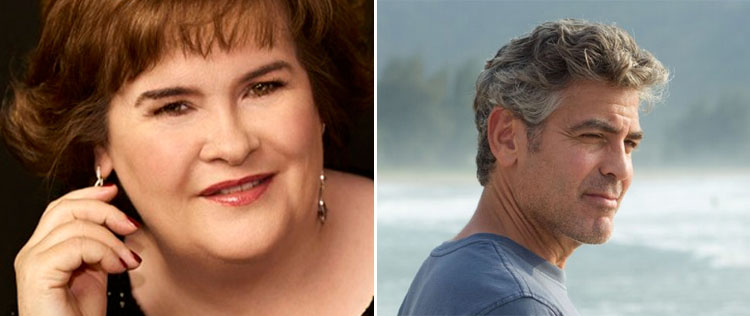 Susan Boyle quer George Clooney em filme sobre sua vida