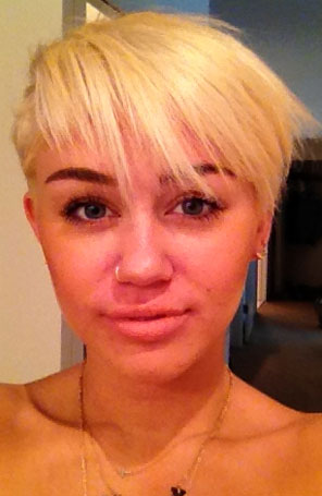 Miley Cyrus se inspirou em Twiggy para corte de cabelo