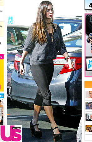 Megan Fox aparece mais magra, após nascimento do filho