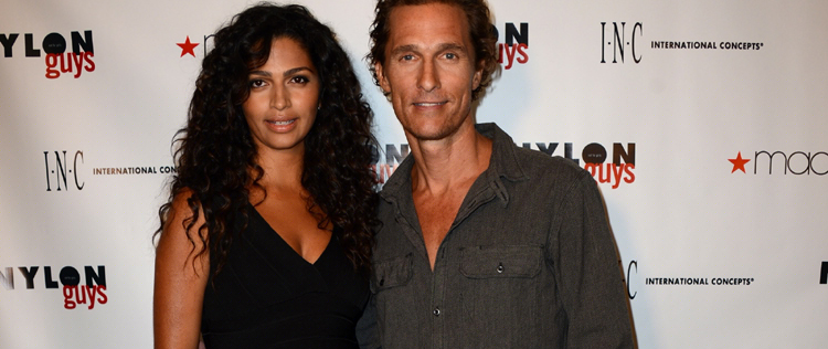 Camila Alves é contra a dieta de Matthew McConaughey para filme e está com medo
