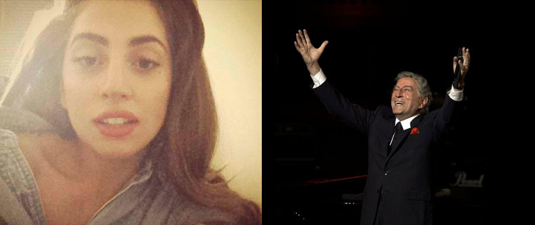 Tony Bennett se oferece para cantar no casamento de Lady Gaga