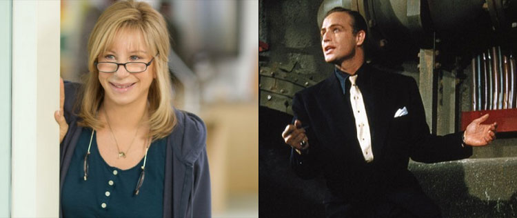 Barbra Streisand revela que revusou investida de Marlon Brando