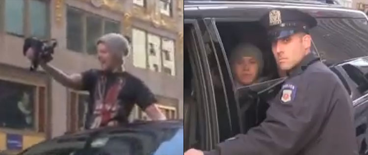 Louis Tomlinson e Niall Horan, da <i>One Direction</i>, são parados pela polícia