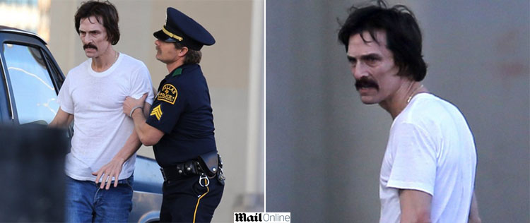 Matthew McConaughey aparece mais uma vez ainda mais magro