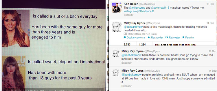 <i>- As pessoas são idiotas</i>, diz Miley Cyrus. Entenda o que aconteceu!