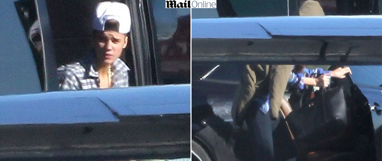 Justin Bieber é flagrado acompanhado em jato particular