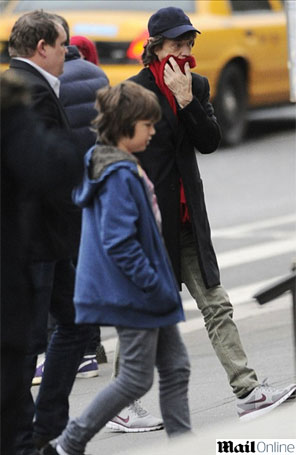 Mick Jagger reúne todos os filhos em ida a museu em Nova York
