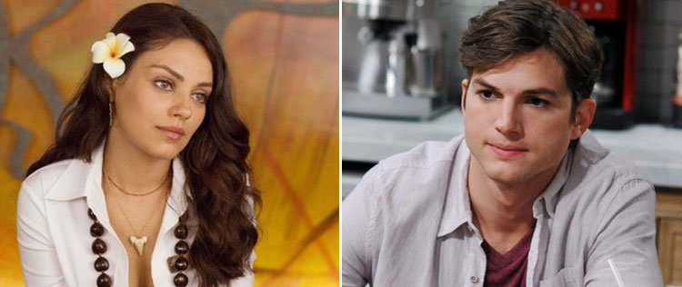 Ashton Kutcher e Mila Kunis celebram o <I>réveillon</i> no Brasil