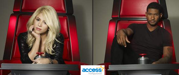 Shakira e Usher falam sobre serem jurados do <i>The Voice USA</i>, confira!