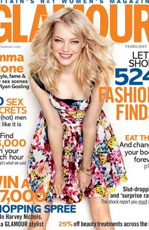 Emma Stone é capa de revista e diz que sempre quis atuar
