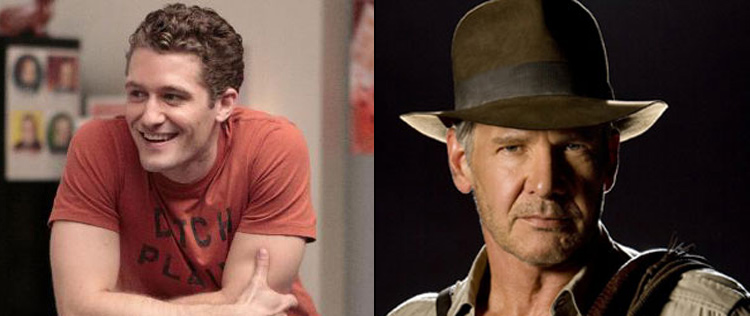 Matthew Morrison quer Harrison Ford em <i>Glee</i>