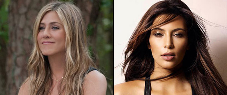 Jennifer Aniston diz que não há nada errado com Kim Kardashian