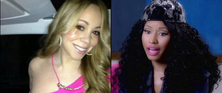 Nicki Minaj e Mariah Carey se reconciliam assistindo fita de sexo