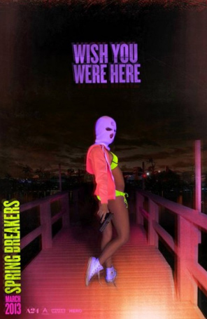 Vanessa Hudgens divulga novo pôster de <i>Spring Breakers</i>, veja!