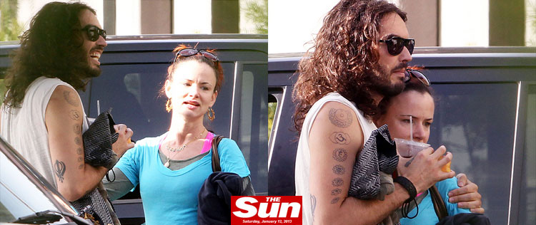 Russell Brand, ex-marido de Katy Perry, estaria de namorada nova, diz tablóide
