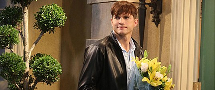 Retorno de Ashton Kutcher em <i>Two and a Half Men</i> não está certo