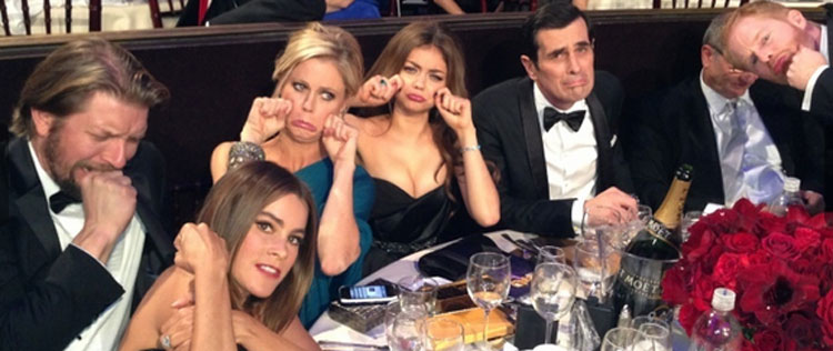 Elenco de <i>Modern Family</i> lamenta derrota