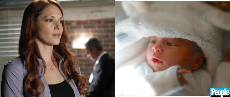 Atriz de <i>The Mentalist</i> dá à luz