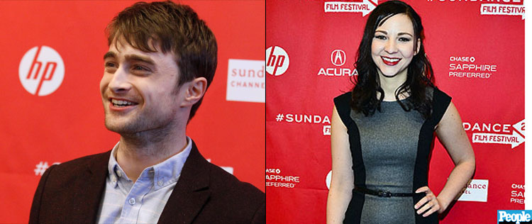 Daniel Radcliffe é visto beijando colega de elenco