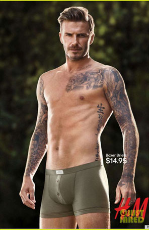 Veja nova imagem de David Beckham para a <i>H&M</i>