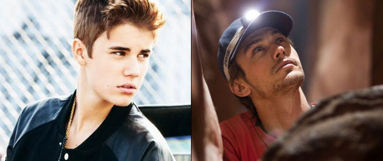 James Franco afirmou que não estava tentando humilhar Justin Bieber