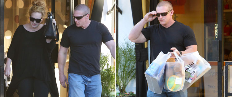Adele vai as compras em boutique infantil