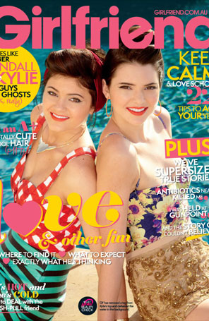 Kendall e Kylie Jenner posam para revista australiana