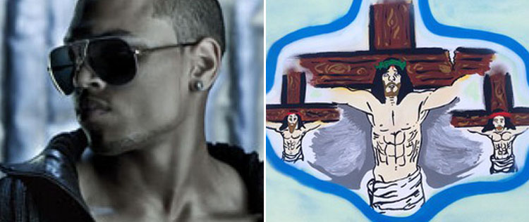 Chris Brown se compara a Jesus, após briga