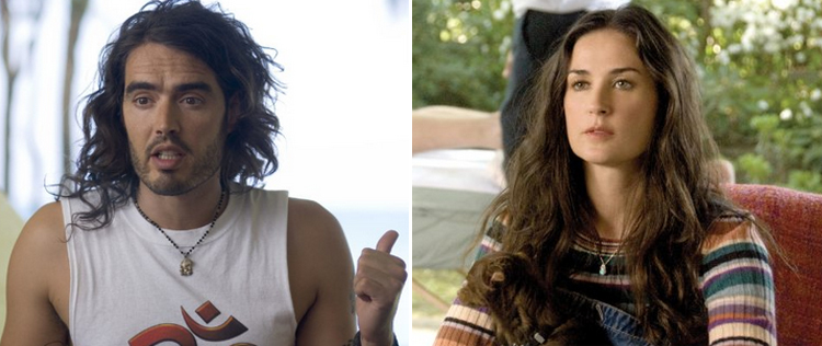 - <I>Ela é uma senhora mais velha</i>, diz Russell Brand sobre Demi Moore