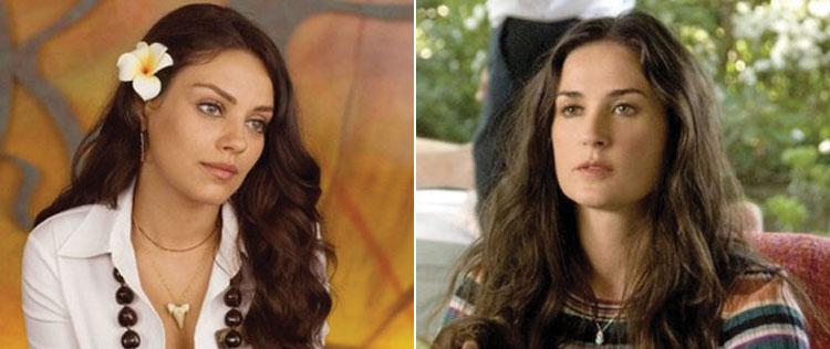 Mila Kunis quer conversar com Demi Moore
