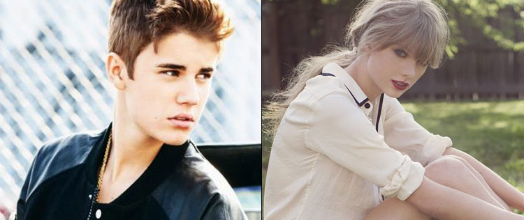 Taylor Swift quer namorar com Justin Bieber