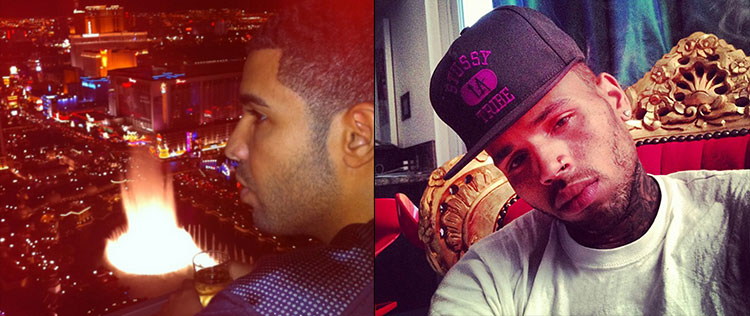 Drake tem entrada negada em boate por causa de Chris Brown. Saiba aqui!