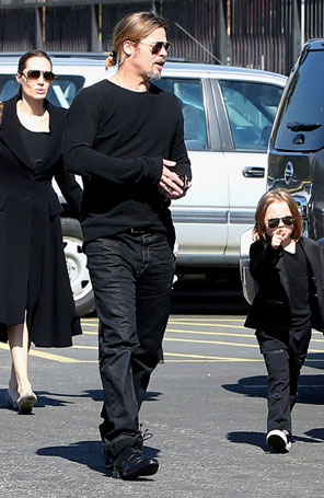 Filho de Brad Pitt se veste igualzinho ao pai, veja a foto!